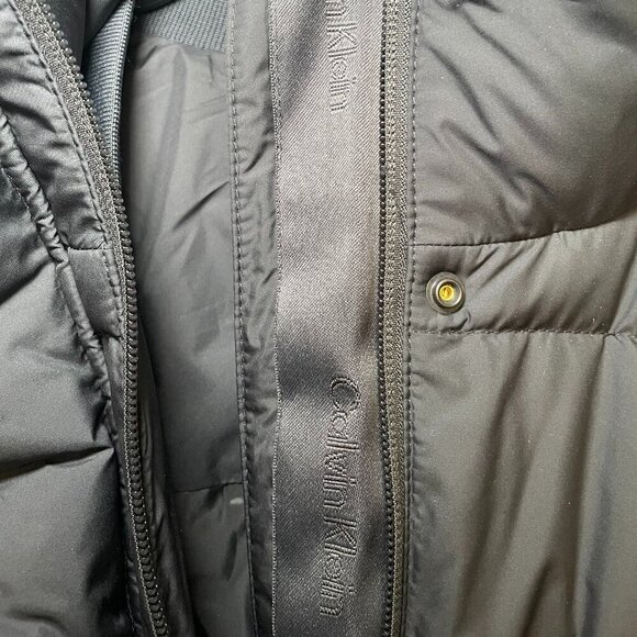 Calvin Klein Long Down Puffer Jacket sz XS - Picture 4 of 15